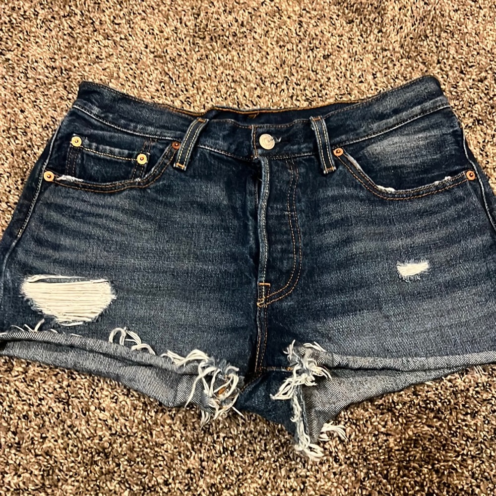 Levi denim shorts